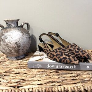 Franco Sarto Vickie2 Leopard Print Slingback